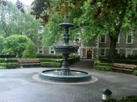 Fordham Fountain- Fordham University, New York